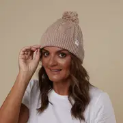 Snuggle Hunny Hazelnut Organic Adult Knit Beanie