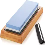 Sharp Pebble Premium Whetstone Knife Sharpening Stone 2 Side Grit 1000/6000 W...