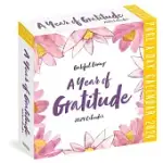 A YEAR OF GRATITUDE PAGE-A-DAY CALENDAR 2024