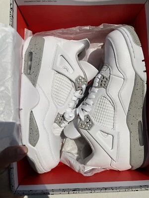 Jordan 4 Retro White Oreo (2021) WHITE/TECH GREY-BLACK-FIRE RED CT8527-100
