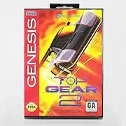 Royal Retro Top Gear 2 Boxed Version 16bit MD Game Card For Sega MegaDrive Sega Genesis System-(NTSC-U)
