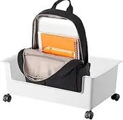 Wheel Book Trolley - Book Rolling Carts - Thickened Book Carts Mobile Home Shelf with Wheels for Snack Toy Book
