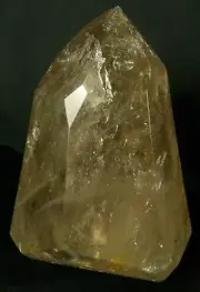 XL Rainbow Smokey Quartz Crystal Polished Point/Tower 945g Reiki Master Crystal