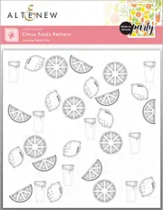 Altenew Citrus Fruits Pattern Layering Stencil Set (4 in 1)