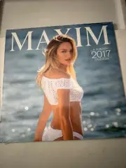 MAXIM 16-Month Beautiful Wall Calendar SEALED - 2017!