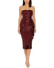 Dress the Population Alexis Midi Dress