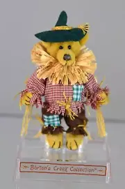 The Scarecrow Miniature Bear from The Wizard of Oz Barton's Creek 3.5" Tall