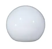B&P Lamp Large Opal Glass Neckless Ball Shades