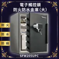 在飛比找樂天市場購物網優惠-安全保障！台灣金庫王 SFW205UPC 電子觸控鎖防火防水