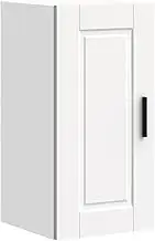 Porto White Engineered Wood Kitchen Wall Cabinet, 30x31x60 cm, Ample Storage, Concealed Door Design, Easy to Maintain, Versatile Use