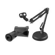 Desk Mic Stand Adjustable Desktop Microphone Stand Tabletop Table Top Stand