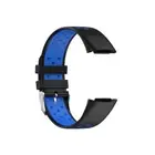 2024 For Fitbit Charge 5/6 Wristband Dual Color Silicone Strap Sports Wristband