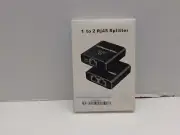 1 to 2 Rj45 Splitter 1000Mbps 1x2 Splitter New in Box
