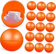 Generic 25 Pcs Ball Hollow Bingo Lotto Game Caoutchouc Boules Tombola Esferas Bingo Machine Hollow Bingo Game Raffle Party Activity Props Plastic
