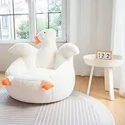UYSOFRCV Bean Bag Chairs Cover (No Filler) for Adults Teens, Large Bean Bag Sofa Chairs Cover Beanbag Chair Stuffed Memory Foam Lounger Seat Bean Bag Cover,XL