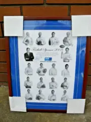 Footy Autographs Kevin Bartlett Dermott Brereton Tim Watson Grant Thomas Plaque