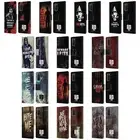 OFFICIAL AMC THE WALKING DEAD TYPOGRAPHY LEATHER BOOK CASE FOR SAMSUNG PHONES 1