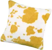 DECORNIJIA Cow Printed Square Throw Pillow and Strong Sofa Pillowcase Decorative Cushion Protector for Living Bedroom Car Comfortable and Fade Resistant Design