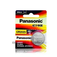 在飛比找momo購物網優惠-【Panasonic 國際牌】CR2025 鈕扣型電池 3V