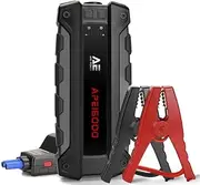 Car Jump Starter Power Bank - 6000A Peak Car Battery Jump Starter for 10.0L Gas/8.0L Diesel, 12V Battery Charger & USB Fast Charge | LED Light, Car Accessories Essentials​