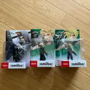 Amiibo Cloud FFVII Player 1 2 Sephiroth Figure SET Super Smash Brothers Nintendo
