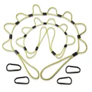 Bungee Cords with Loops, 60 Inch Long Heavy Duty Outdoor Elastic Bungee Strap...