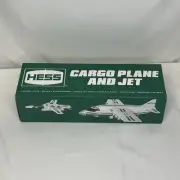 2021 Hess Truck Cargo Plane and Jet - Green/White- NEW Great Condition!