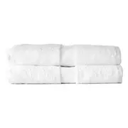 2pc Canningvale Royal Splendour Bath Sheet Set White Home/Bathroom Decor