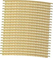 Parliky 20pcs Guitar Fret Wires Set for Acoustic Guitar Replace Fret Wires Standard Professional Supplies