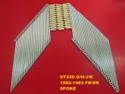 Fit YAMAHA XT250G/H/J/K 1980-1983 FR/RR SPOKE 72 Pcs. NIPPLE GOLD JAPAN [mi2529]