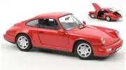 Model Car Scale 1:18 Norev Porsche 911 Carrera 2 Red diecast vehicles