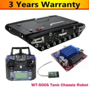Tank Chassis Robot Chassis Remote Control Smart Car w/ Electronic Control System