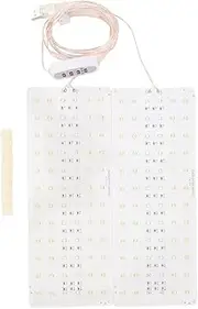LED Grow Light Panel Ultra Thin Dimmable Plant Growing Light for Germination Flowering Ideal for Indoor Plants Home Garden