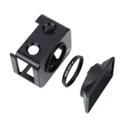 Camera Cage Aluminium Protection Shell +37mm UV Filter Lens For Sony RX0 II