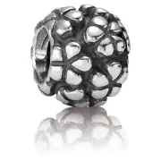 New 100% Genuine Authentic Pandora Flower Power Silver Charm 790292 Retired