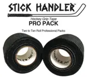 STICK HANDLER Professional Hockey Grip Tape Pro Pack (Black | Two Pack)
