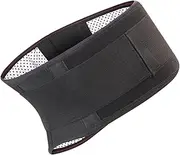 Heat Retaining Magnetic Lumbar Support Belt Back Brace for Lower Back Pain Waist Care Supply Black M