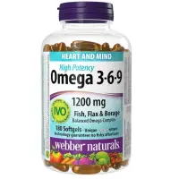 在飛比找蝦皮購物優惠-特價 Webber naturals Omega 3-6-9