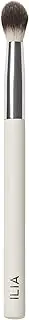[ILIA] Blending Brush | Eyeshadow + Highlighter Brush Made with FSC Certified Wood, Aluminum, + Soft, Vegan Bristles | Expertly Crafted | Non-Toxic, Vegan, Cruelty-Free, Recyclable