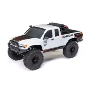 Axial 1/10 SCX10 III Base Camp 4X4 Rock Crawler Brushed RTR (White) - AXI-1375T1