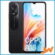 OPPO A18 DS 128GB/4GB 6.56" Mobile Phone - Glowing Black