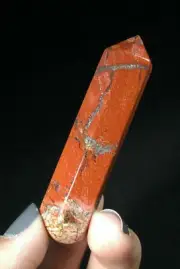 Brecciated Jasper Mini Massage Wand 171130 60.9mm Supreme Nurturer Metaphysical