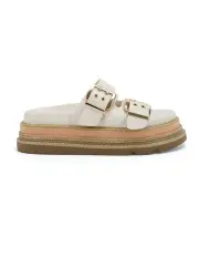 [Novo Shoes] Samaira Slides in Cream