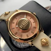 在飛比找ETMall東森購物網優惠-VERSUS VERSACE 凡賽斯女錶 40mm 玫瑰金圓