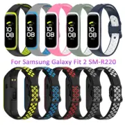 Silicone Watch Strap Band Bracelet Replacement For Samsung Galaxy Fit 2 SM-R220