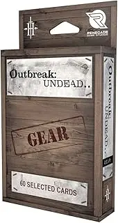 Renegade Game Studios Outbreak Undead 2nd Edition Gear Deck Card Game