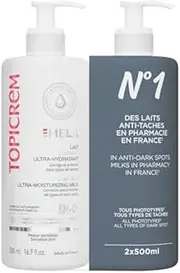 MELA Unifying Ultra-Moisturizing Milk 2 x 500ml Lightening care for the body.