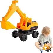 Construction Truck Toys | Engineering Vehicle Construction Car Toys,Bulldozer Model Preschool Learning Activities, Car Collection for Boys Girls, Goodie Bag Stuffers