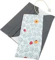 Veemoon Stylish Book Decor Handmade Cloth Book Cover Protective Sleeve A5 Protector Decorative Printing
