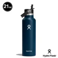在飛比找Yahoo奇摩購物中心優惠-Hydro Flask 21oz/621ml 標準口吸管真空